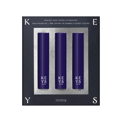 Keys Soulcare Comforting Tinted Lip Balm, Moisturizes, Smooths & Softens Dry Lips with Shea Butter, Buildable Sheer Color, Long-Lasting, Vanilla Scent